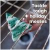 Scotch-Brite Modern Merry Tree Shape Scrub Sponge 1 Pack