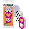 Scotch-Brite Cat Pop Up Non-Scratch Sponges, Limited Edition,Expands in Water,3 Pack
