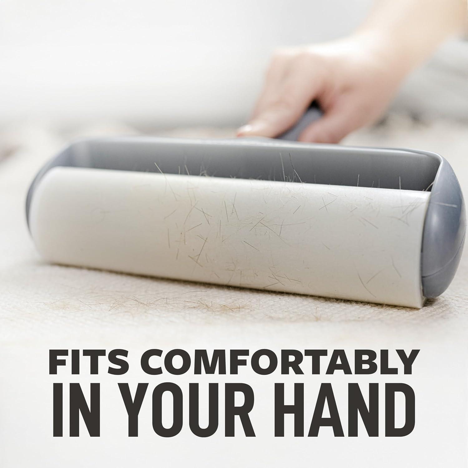 image:imageScotchBrite 50 Stickier Large Surface Lint Roller Works Great On Pet Hair 60 Sheets Pack of 21 Roller