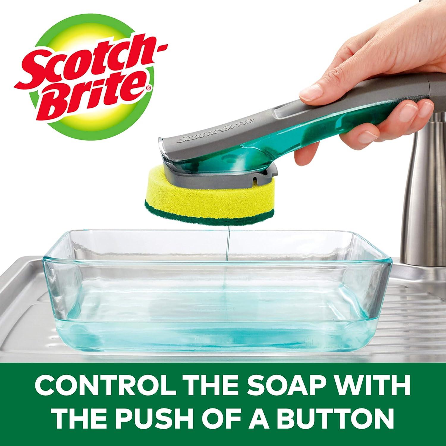 image:imageScotchBrite Dishwand Brush Scrubbers for Cleaning Dishes 2packBrush Heavy Duty