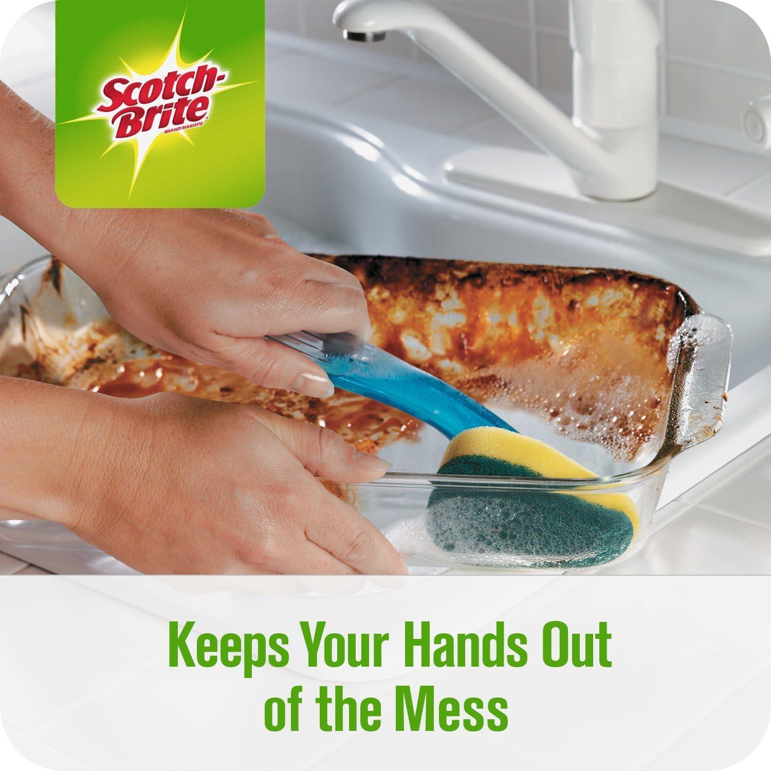 image:imageScotchBrite Heavy Duty Dishwand Refills Keep Your Hands Out of Dirty Water 2 Refills Pack of 2