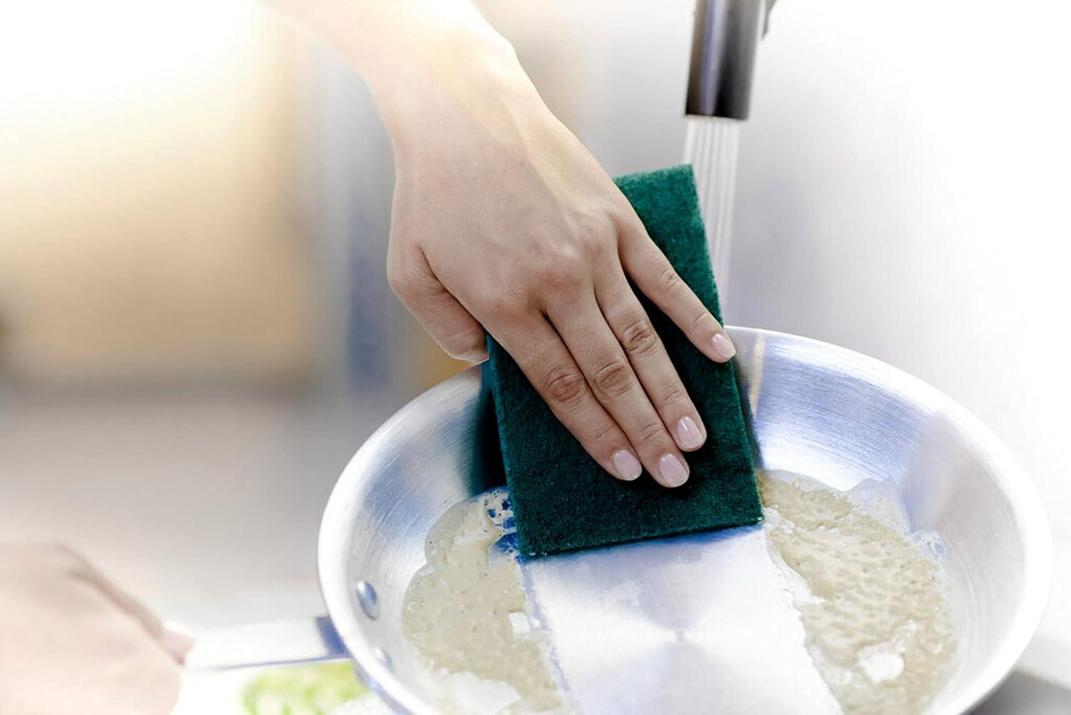 image:imageScotchBrite Heavy Duty Scour Pads Great for The Kitchen Garage and Outdoors 8 Pads Pack of 28 Pads Pack of 2