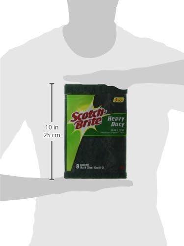 image:imageScotchBrite Heavy Duty Scour Pads Great for The Kitchen Garage and Outdoors 8 Pads Pack of 28 Pads Pack of 4