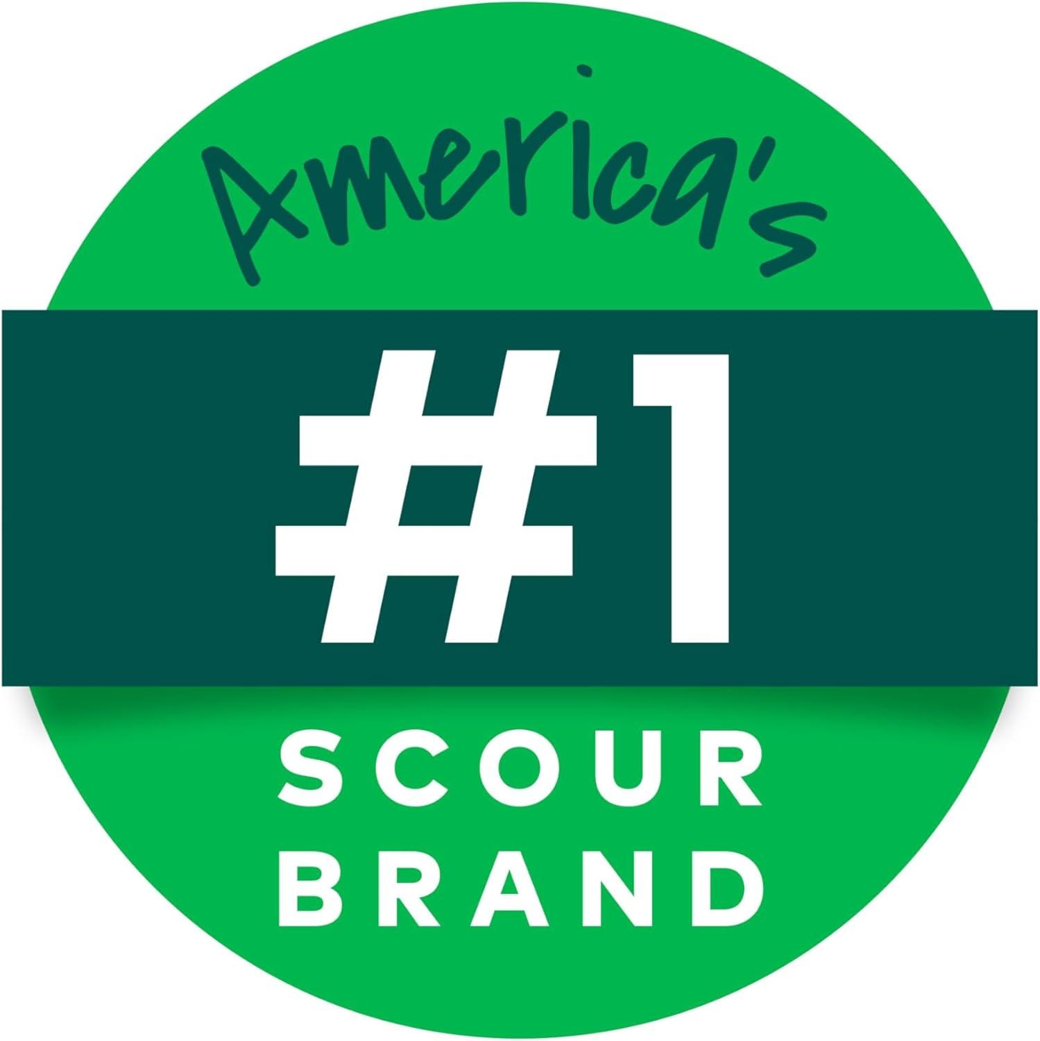 image:imageScotchBrite NonScratch Scour Pads Scouring Pads for Kitchen and Dish Cleaning 3 Pads Pack of 220 Pads