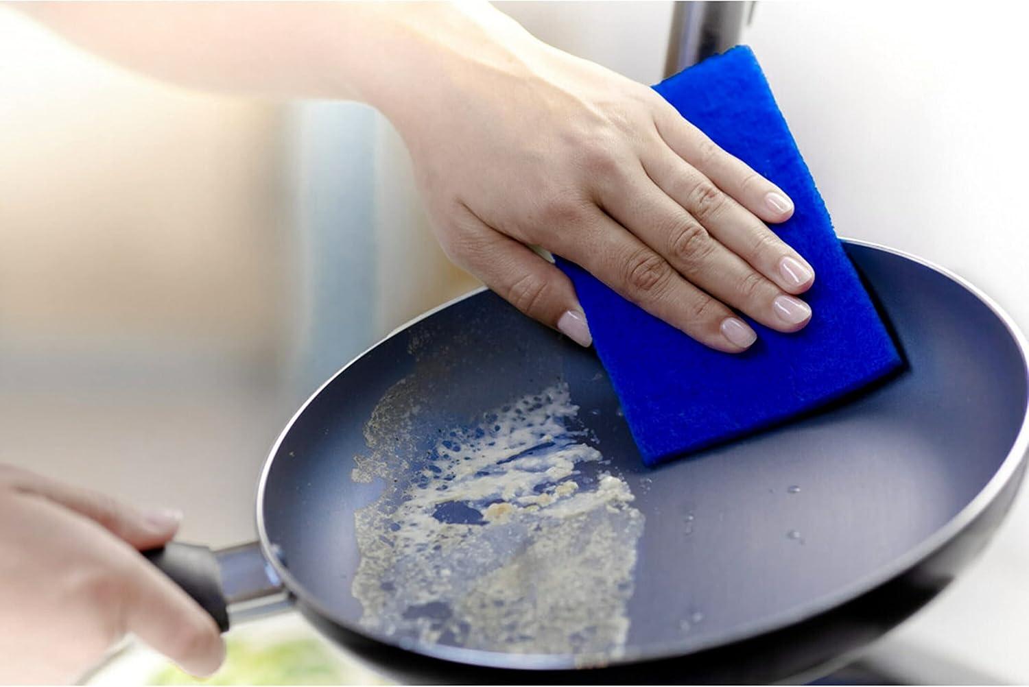 image:imageScotchBrite NonScratch Scour Pads Scouring Pads for Kitchen and Dish Cleaning 3 Pads Pack of 230 Pads