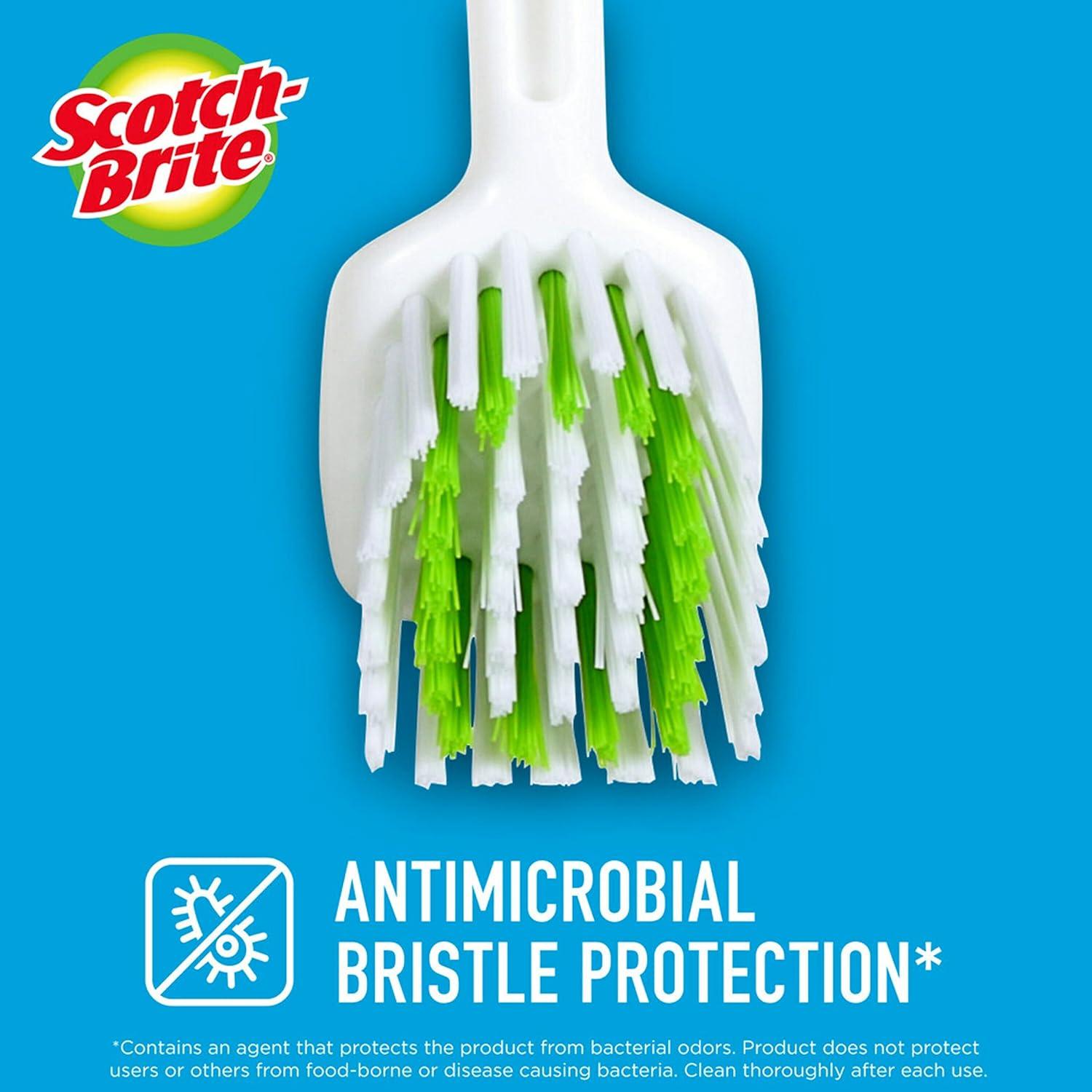 image:imageScotchBrite Pot Pan amp Dish Brush 4 Count Command Small Wire Hooks White 4 Hooks 5 Strips