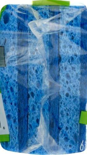 image:imageScotchBrite Zero Scratch Scrub Sponges 6 Kitchen Sponges for Washing Dishes and Cleaning The Kitchen and Bath NonScratch Sponge Safe for NonStick Cookware Pack of 26 Scrub Sponges