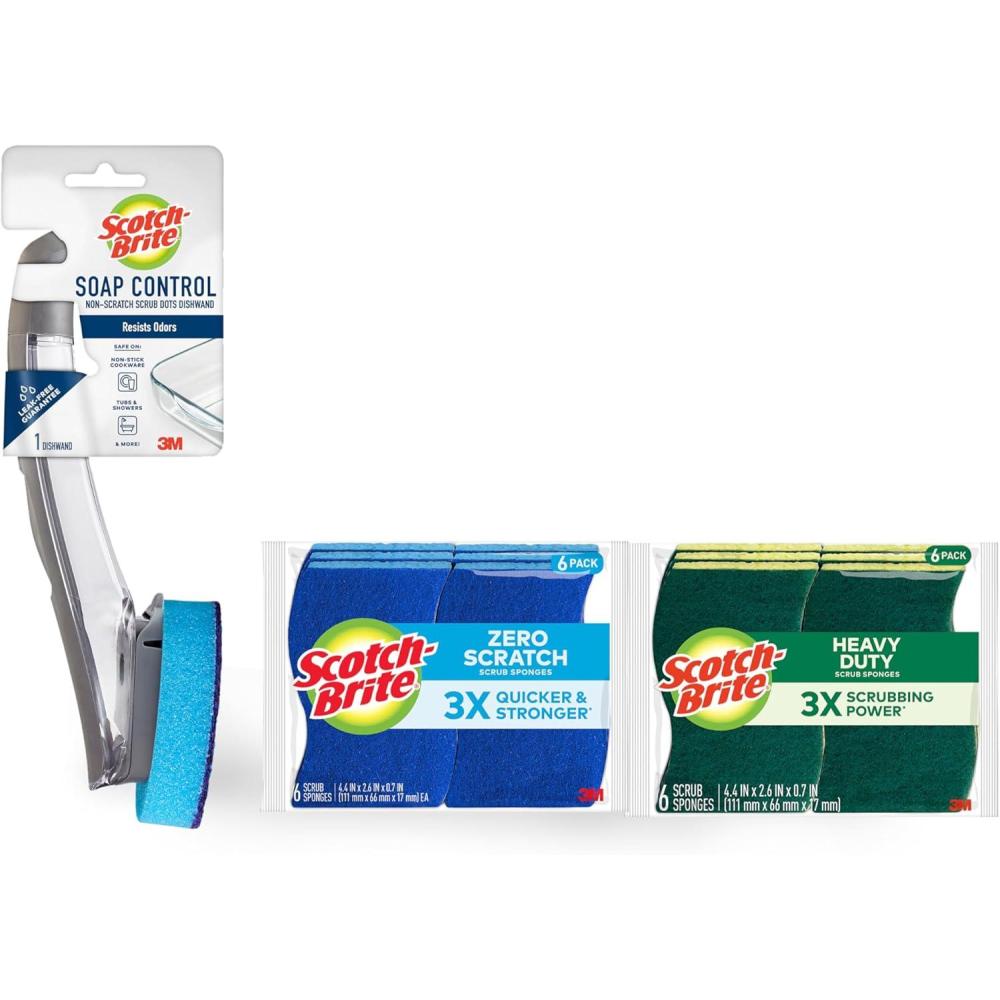 image:imageScotchBrite Kitchen Cleaning Essentials BundleKitchen Cleaning Essentials Bundle