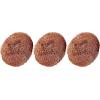 Scotch-Brite Copper Coated Scrubbing Scour Pads, 3 Scouring Scrubber Pads (Pack of 2)