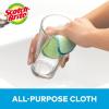 Scotch-Brite Dobie Sponge Cloths | Scrub & Wipe | Non-Scratch | Absorbent | 2 Pack(1 Count (Pack of 2))