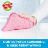 Scotch-Brite Dobie Sponge Cloths | Scrub & Wipe | Non-Scratch | Absorbent | 2 Pack(1 Count (Pack of 2))