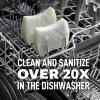 Scotch-Brite Greener Clean Non-Scratch Scrub Sponge, Sponge for Washing Dishes, Cleaning Kitchen, Superior Performance and Made with Sustainable Materials, Dishwasher Safe, 3 Scrub Sponges (Pack of 2)(3 Scrub Sponges (Pack of 2))