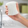 Scotch-Brite Greener Clean Non-Scratch Scrub Sponge, Sponge for Washing Dishes, Cleaning Kitchen, Superior Performance and Made with Sustainable Materials, Dishwasher Safe, 3 Scrub Sponges (Pack of 2)(3 Scrub Sponges (Pack of 2))