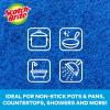Scotch-Brite Non-Scratch Scour Pads, Scouring Pads for Kitchen and Dish Cleaning, 3 Pads (Pack of 2)(3 Pads (Pack of 2))