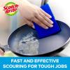 Scotch-Brite Non-Scratch Scour Pads, Scouring Pads for Kitchen and Dish Cleaning, 3 Pads (Pack of 2)(3 Pads (Pack of 2))