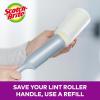 Scotch-Brite Pet Extra Sticky Lint Rollers, 4 Rollers, 48 Sheets Per Roller, 192 Sheets Total (Pack of 2)(4 Rollers  192 Sheets)