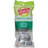 Scotch-Brite Stainless Steel Scrubber for Cleaning Kitchen, Household, and Dishes – 3 Scrubbers (Pack of 2)(3 Scrubbers (Pack of 2))