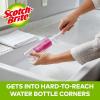 Scotch-Brite Water Bottle Scrubber, Safe On Glass, Plastic and Stainless Steel (Pack of 2)(Bottle Scrubber (Pack of 2))
