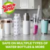 Scotch-Brite Water Bottle Scrubber, Safe On Glass, Plastic and Stainless Steel (Pack of 2)(Bottle Scrubber (Pack of 2))