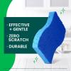 Scotch-Brite Zero Scratch Scrub Sponges, 3 Kitchen Sponges for Washing Dishes and Cleaning The Kitchen and Bath, Non-Scratch Sponge Safe for Non-Stick Cookware (Pack of 2)(3 Count (Pack of 1))
