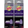 Scotch-Brite Glass Cooktop Wand Replacement Heads, Cleans with Just Water, Tackle Burnt-On Messes, 2 Replacement Heads (Pack of 2)(1 Count (Pack of 2))
