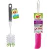 Scotch-Brite Glass and Water Bottle Brush + Scotch-Brite Water Bottle Scrubber, Safe On Multiple Types of Water Bottles, Vases, and More