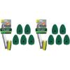 Scotch-Brite Heavy Duty Advanced Soap Control Dishwand Kit, Includes 1 Wand & 5 Refill Pads, Control Soap with A Button, Keep Your Hands Out of Dirty Water (Pack of 2)