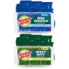 Scotch-Brite Non-Scratch Scrub Sponges, 9 Count and Scotch-Brite Heavy Duty Scrub Sponges, 9 Count