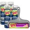 Scotch-Brite Pet Extra Sticky Large Surface Roller, Designed for Pet Hair (60 Sheets) + Scotch-Brite 50% Stickier Large Surface Roller Refill, 60 Sheets (Pack of 4), 240 Sheets Total