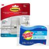 Scotch-Brite Zero Scratch Sponge & Command Storage Bundle