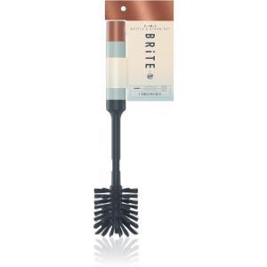 Brite by Scotch-Brite Limited Edition 2-in-1 Straw and Bottle Brush Set, Sleek and Stylish Bottle Cleaner Brush with 360-Degree Bristles and Hidden Straw Brush((Pack of 1))