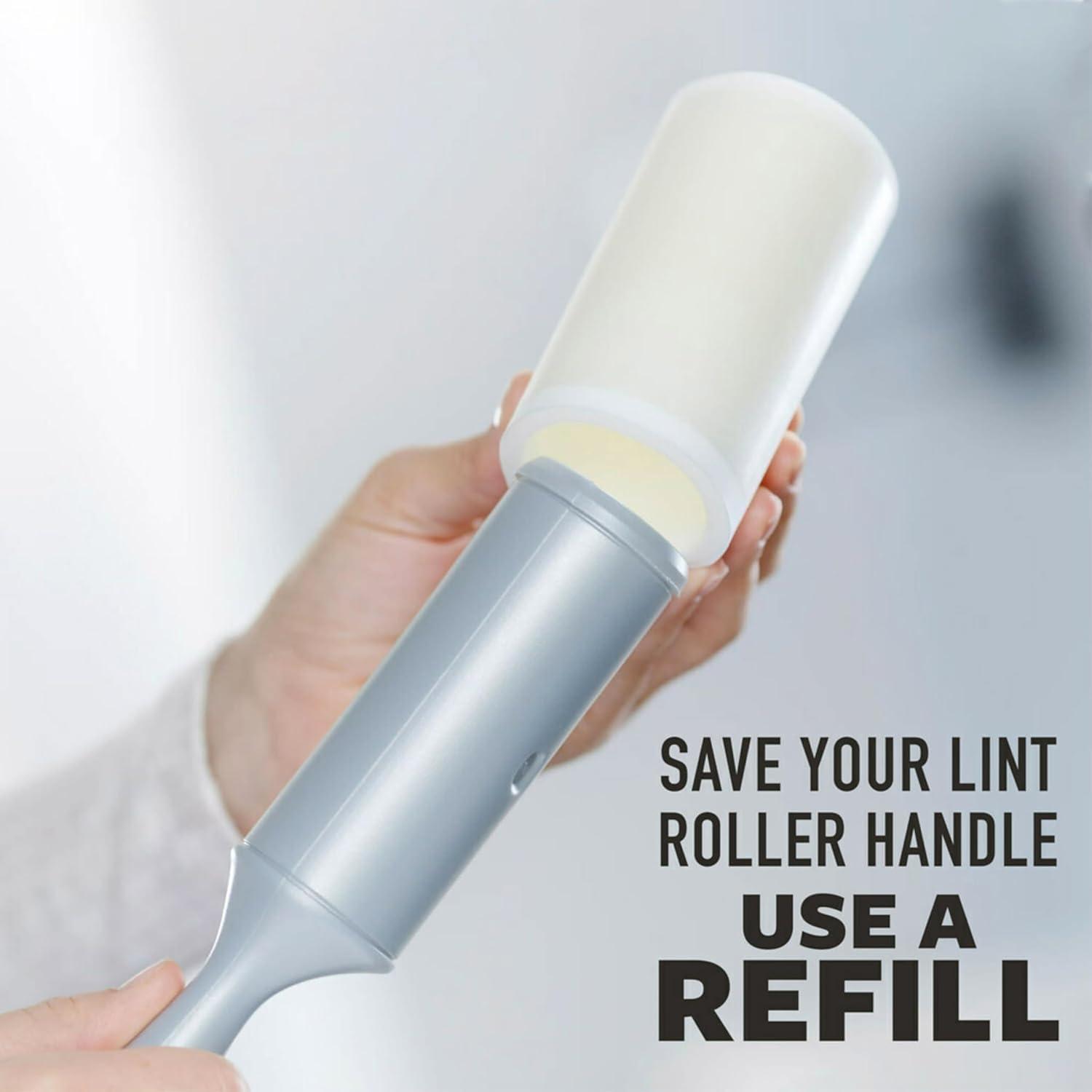 image:imageScotchBrite Extreme Clean Heavy Duty Lint Roller Advanced Lint Removers for Larger Debris Extra Sticky Lint Roller for Clothes Pet Hair Furniture Cars Offices and More 48 Sheets 6 PackGray