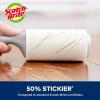 Scotch-Brite Extreme Clean Heavy Duty Lint Roller, Advanced Lint Removers for Larger Debris, Extra Sticky Lint Roller for Clothes, Pet Hair, Furniture, Cars, Offices, and More, 48 Sheets, 6 Pack(Gray)
