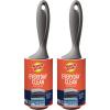Scotch-Brite Everyday Clean Lint Roller, Lint Remover for Pet Hair, Dark Clothes, Furniture, and Dusty Surfaces, Picks Up Fur & Fluff in Your Home, Car, & Office, 1 Pack, 70 Adhesive Sheets Total(70 Sheets (Pack of 2))