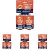 Scotch-Brite Everyday Clean Lint Roller, Lint Remover for Pet Hair, Dark Clothes, Furniture, and Dusty Surfaces, Picks Up Fur & Fluff in Your Home, Car, & Office, 2 Pack, 200 Adhesive Sheets Total(2 Lint Rollers (Pack of 4))