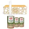 Scotch-Brite Greener Clean Lint Roller, Reusable Lint Rollers for Clothes, Furniture, and Pet Hair, Tidy Up Fabrics with a More Sustainable Fuzz Remover, 1 Roller, 2 Refills
