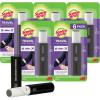 Scotch-Brite Mini Travel Lint Roller, Portable Retractable Lint Roller for Pet Hair for Your Purse, Luggage, or Car, Pick Up Crumbs, Hair, and Debris on the Go, 3 in. x 8.5 in., 6 Pack