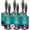 Scotch-Brite Pet Extra Sticky Hair Lint Roller 6 Rollers 600 Sheets(6 Rollers  600 Sheets)