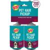Scotch-Brite Pet Hair Pickup Extra Sticky Lint Roller, Designed for Removing Fur + Fluff on Couches, Clothes, Dog and Cat Beds, & More, 2 Pack, 200 Easy-Tear Adhesive Sheets Total(2 Rollers  200 Sheets)