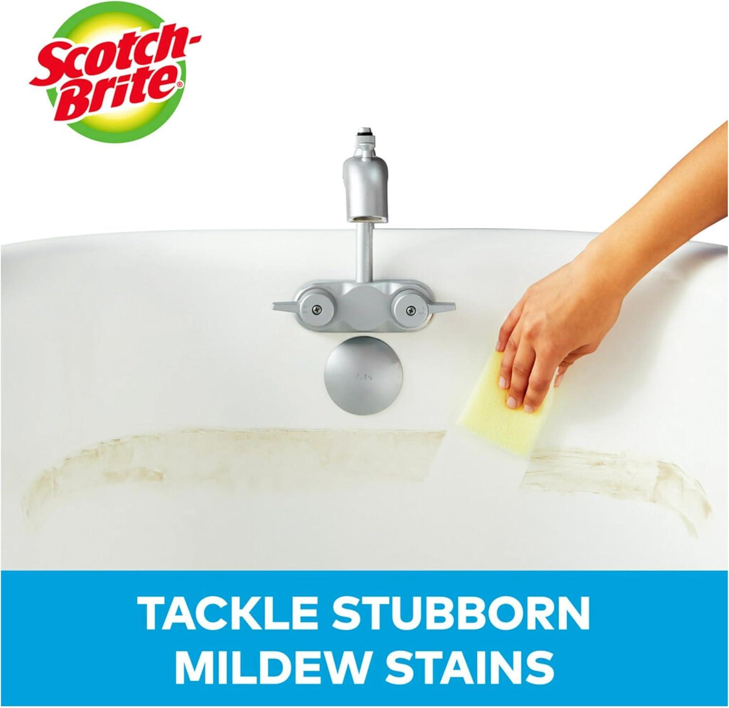 image:imageScotchBrite Dobie Colors Pads Dobie Sponge for All Purpose Cleaning of Kitchen Bathroom and Household Non Scratch Pads Safe for NonStick Cookware 24 CountOriginal