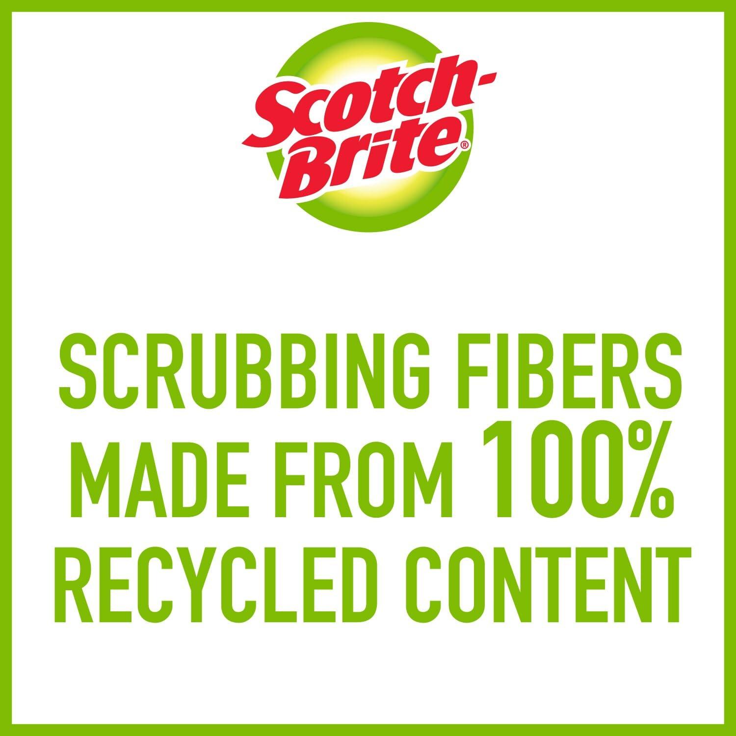 image:imageScotchBrite Harvest Dobie Scrubbing Pads NonScratch Kitchen Sponge for Cleaning Dishes Appliances and Bathrooms Copper Acorn Dish Sponge That Dries Fast 2Pack