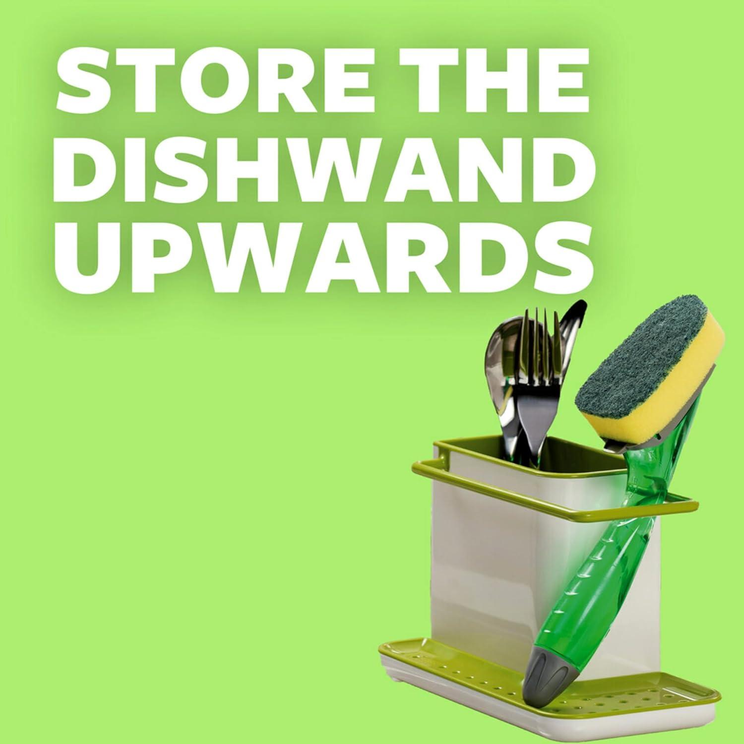 image:imageScotchBrite Heavy Duty Dishwand Kit Includes 1 Wand amp 8 Refill Pads Keep Hands Out of the MessDishwand 8 Refills