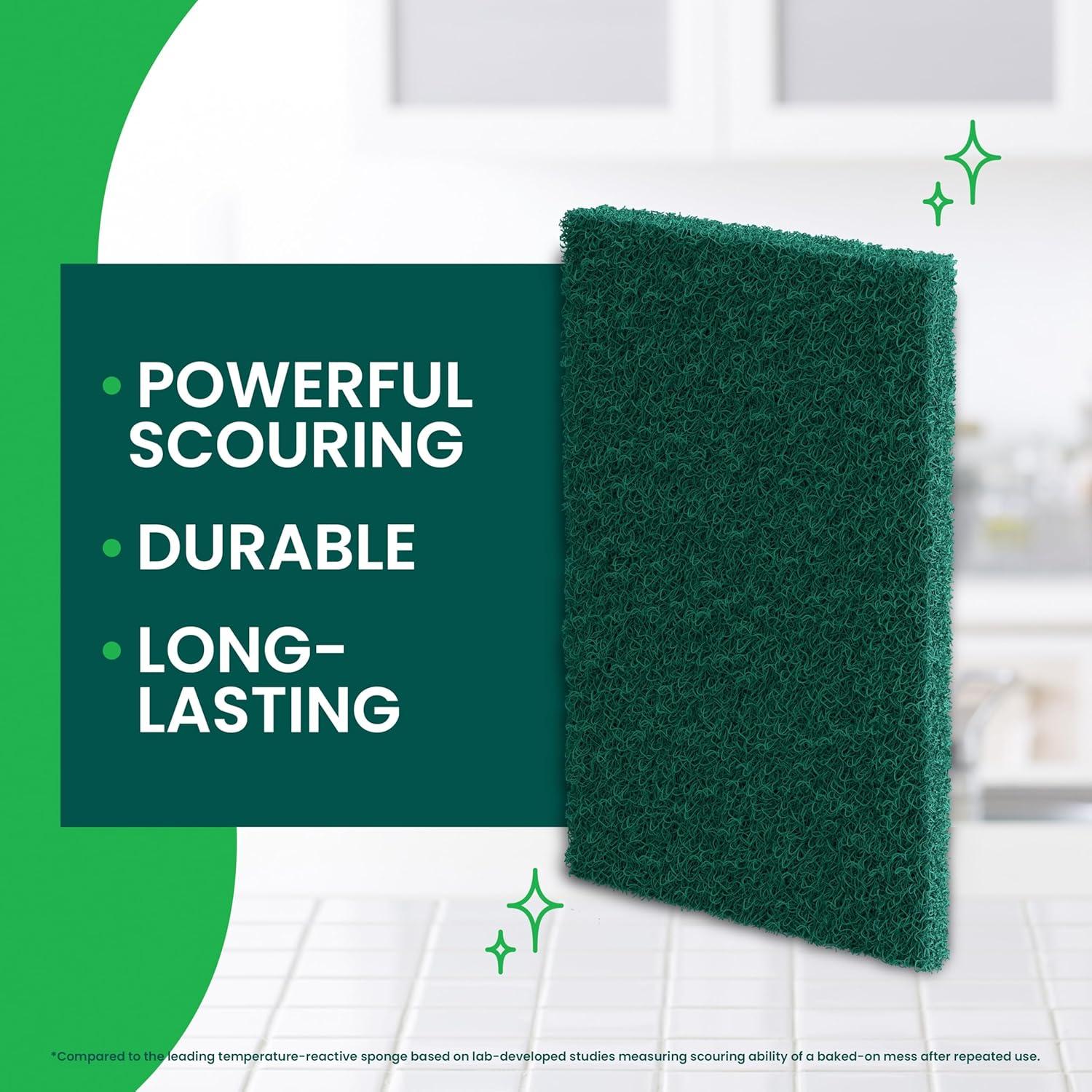 image:imageScotchBrite Heavy Duty Scour Pads Scouring Pads for Kitchen and Dish Cleaning 24 Pads