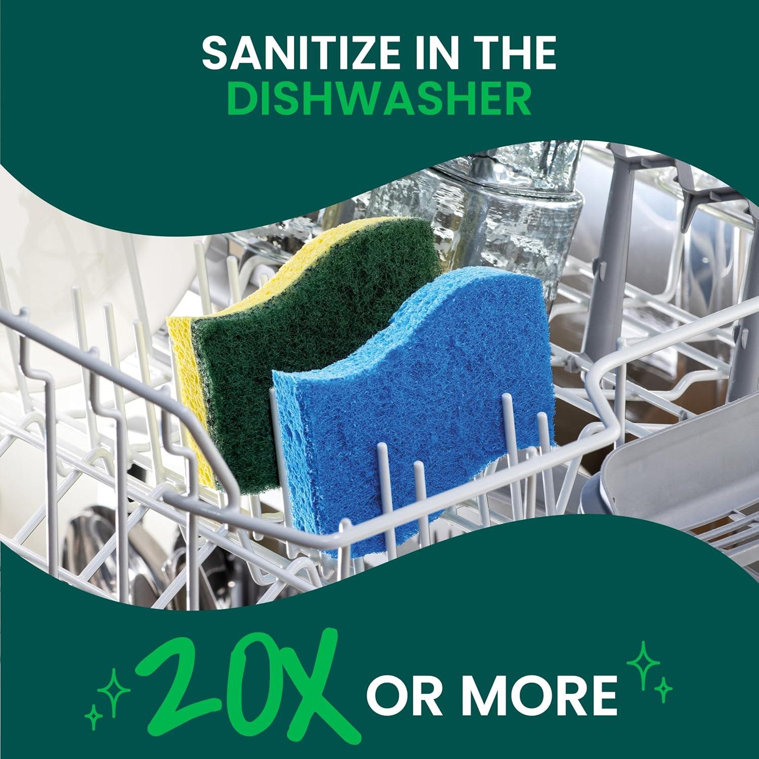 image:imageScotchBrite Heavy Duty Scrub Sponges 12 Scrub Sponges Stands Up to Stuckon Grime