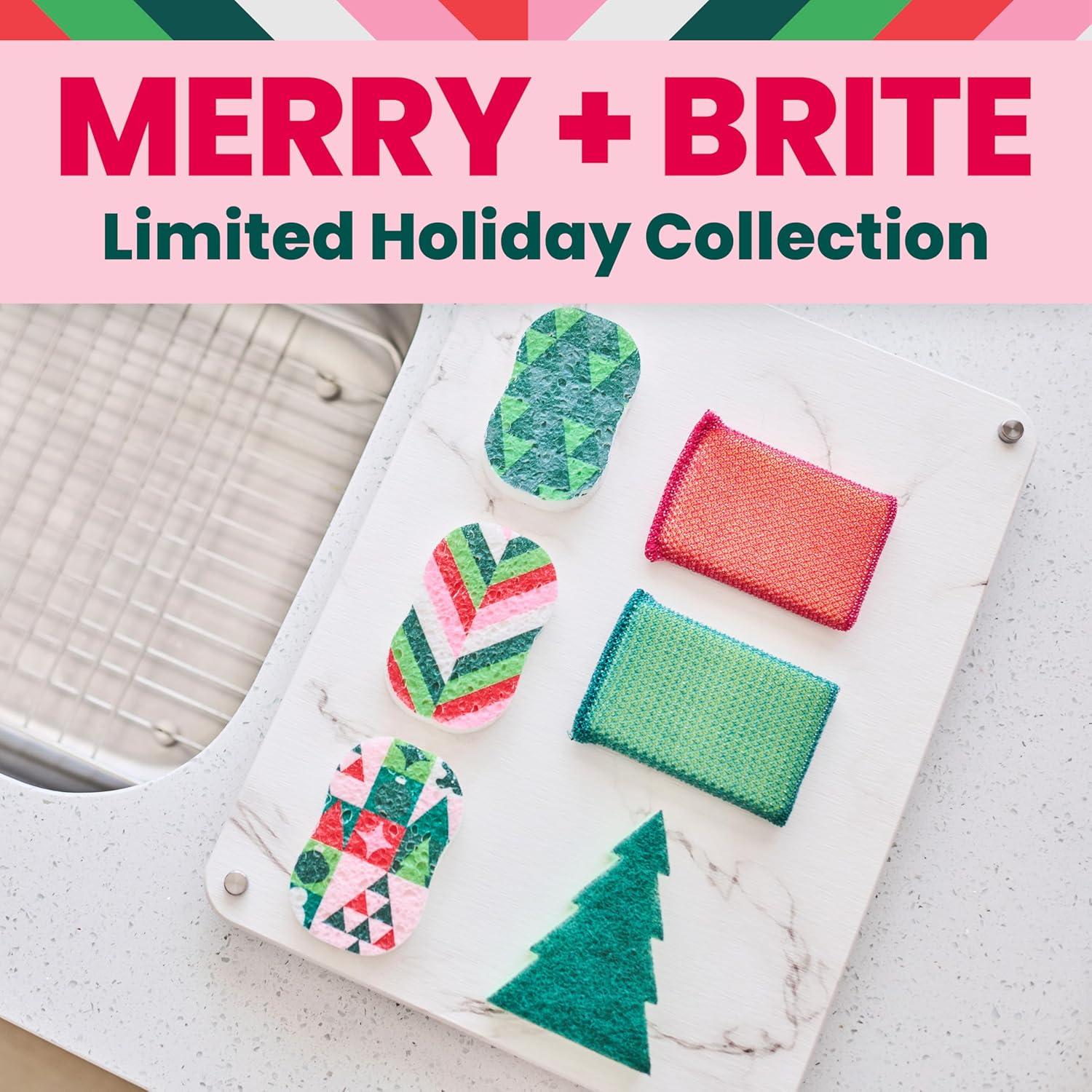 image:imageScotchBrite Modern Merry Single Green Dobie 1Pack