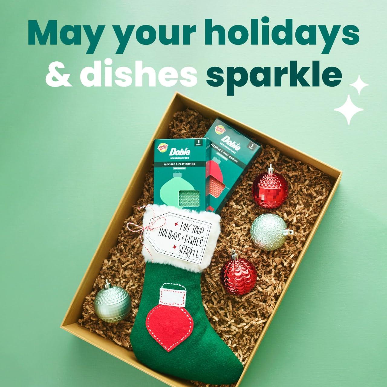 image:imageScotchBrite Modern Merry Single Green Dobie 1Pack
