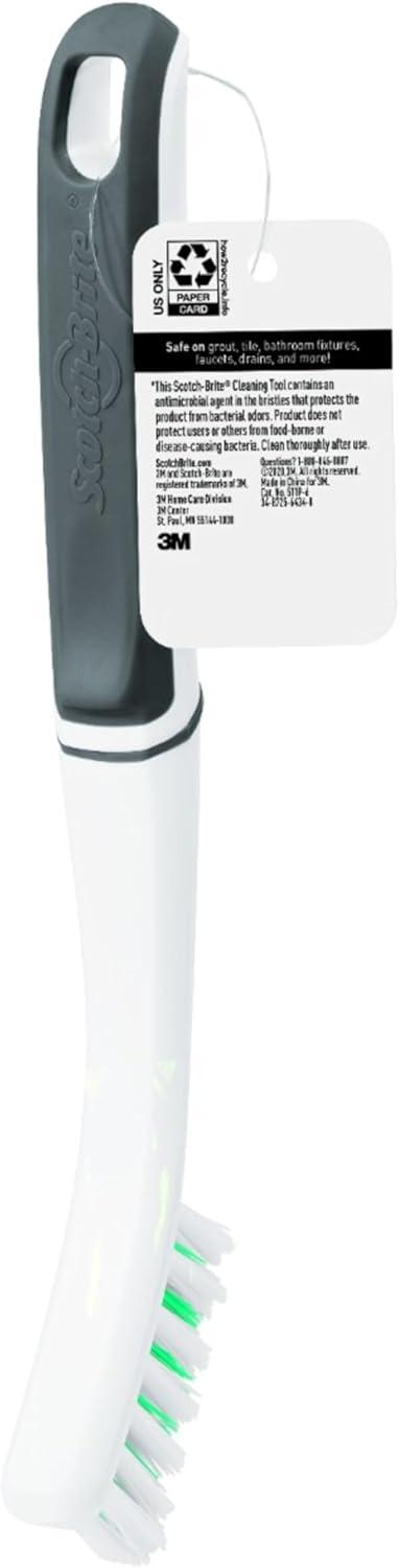 image:imageScotchBrite Tile amp Grout Brush Strong Bristles to Scrub Away Grime 6 Count