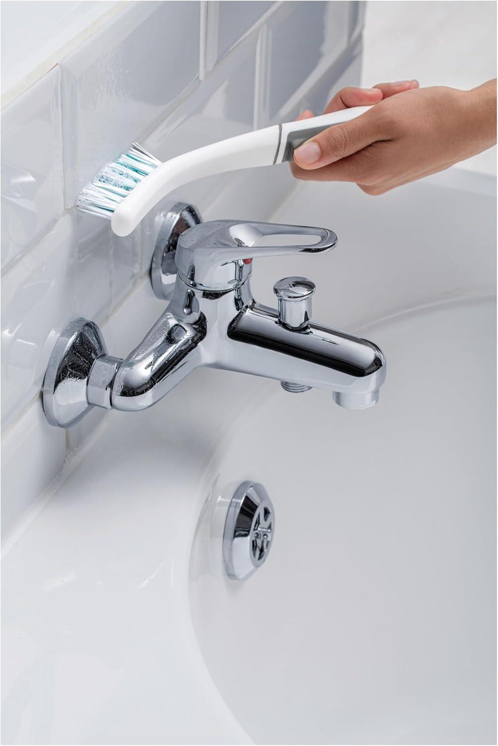 image:imageScotchBrite Tile amp Grout Brush Strong Bristles to Scrub Away Grime 6 Count
