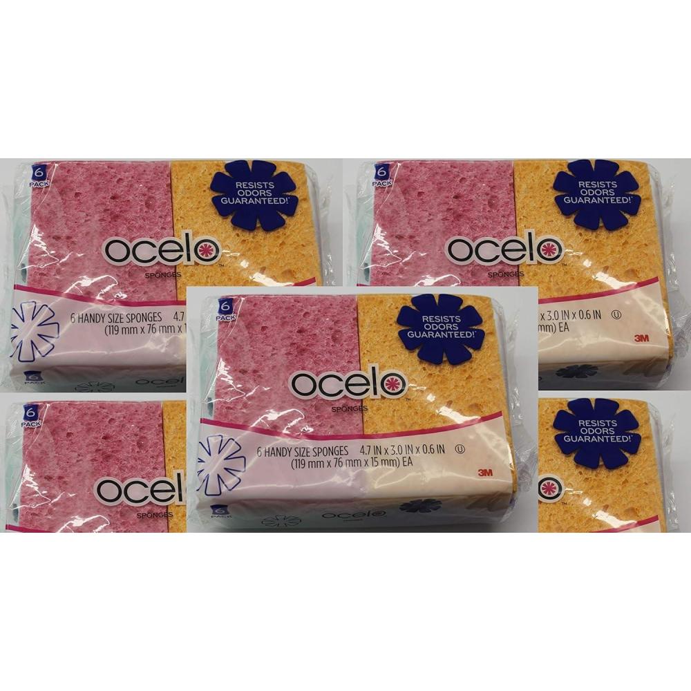 image:imageScotchBrite MultiPurpose Sponges Highly Absorbent Dish Sponge for Cleaning of NonStick Cookware Showers and Coolers 40 Kitchen Sponges30 Sponges