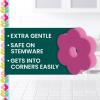 Scotch-Brite Brite Blooms Extra Gentle Scrub Sponge, Dishwasher-Safe Kitchen Sponge for Cleaning Delicate Surfaces, Pink Spring Flower Dish Sponges Made with 100% Recycled Fibers